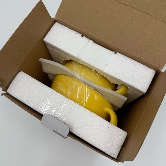 NWT Certified International Tea for One Yellow Infuser Tea Pot & Cup Set 14-11oz - Picture 5 of 5